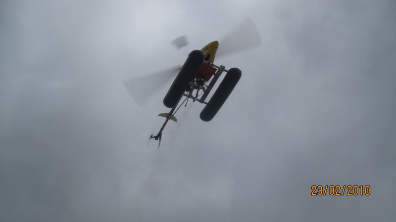 raptor 50 camescope embarque