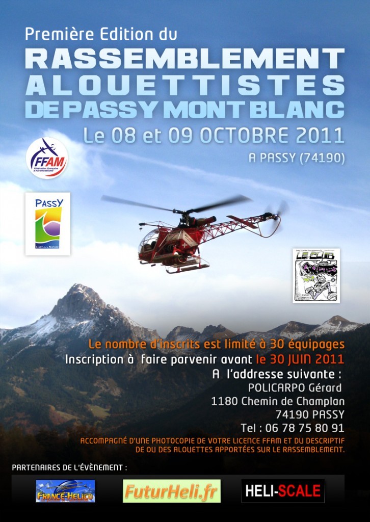 RASSEMBLEMENT ALOUETTISTES AU PAYS DU MONT BLANC