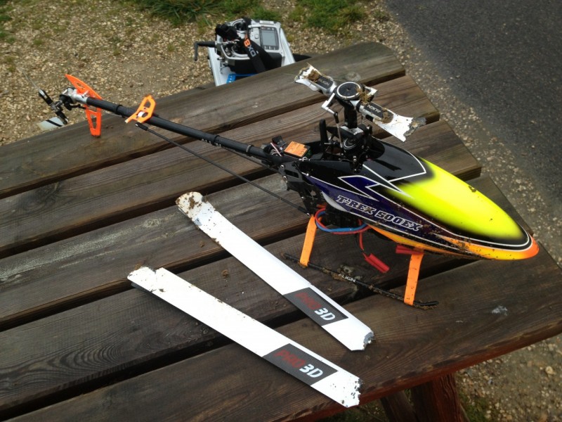 Mon 1er crash......
